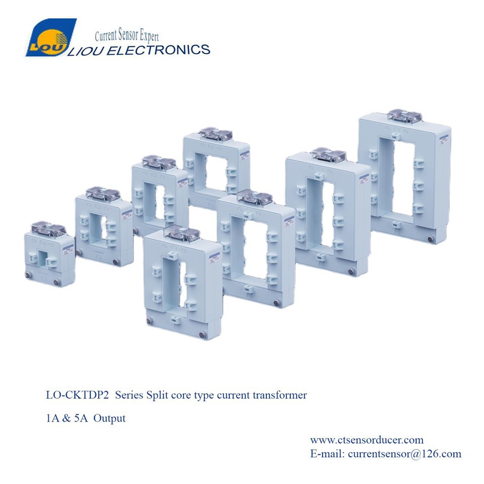 High-Current Split-Core CT For Power Distribution Monitoring LO-CTKDP2 6000A:5A